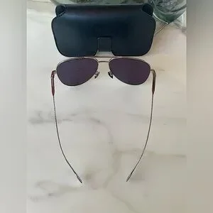YSL SAINT LAURENT SUPER STARS SUNGLASSES ???? NWOT SL M140 Saint Laurent Sunglasses 001 Shiny Black - eye-oo.com main image 4